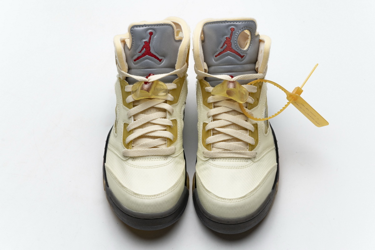 Uabat Jordan 5 Retro OFF-WHITE Sail,DH8565-100
