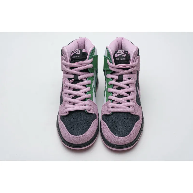Uabat SB Dunk High Invert Celtics ,CU7349-001