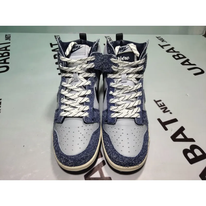 Uabat Dunk High AB Notre Midnight Navy ,CW3092-400