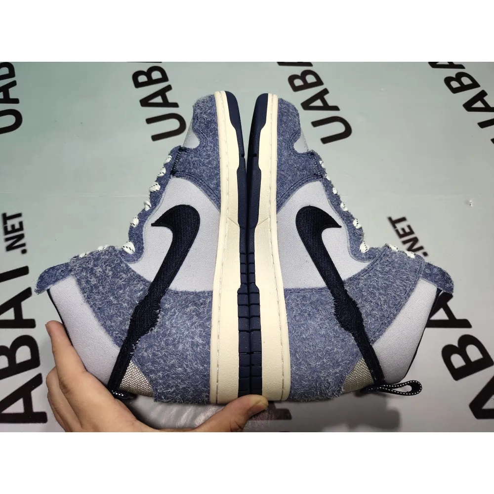Uabat Dunk High AB Notre Midnight Navy ,CW3092-400
