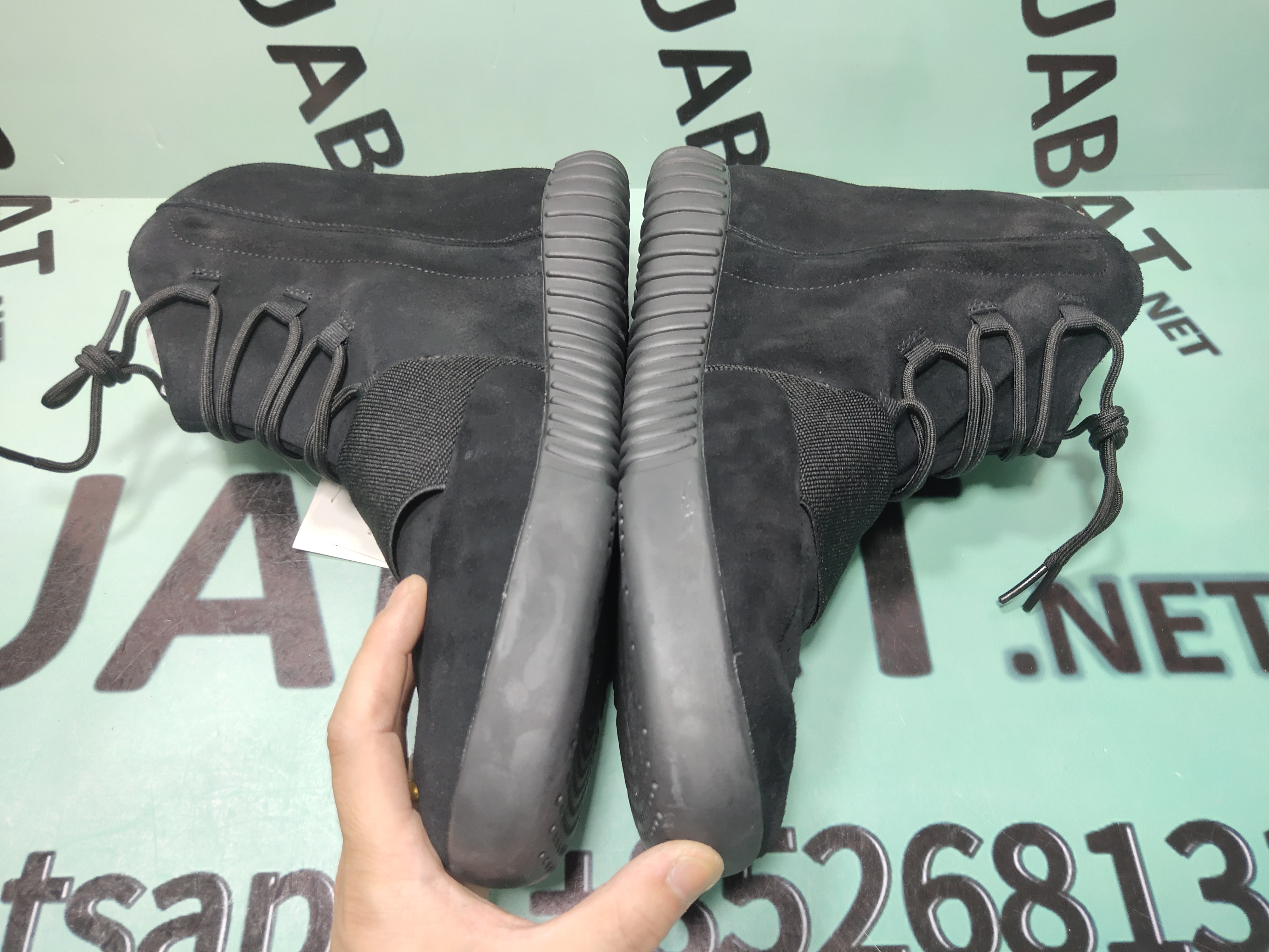 Uabat Yeezy Boost 750 Triple Black,BB1839