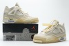OG Jordan 4 Retro Off-White Sail ,CV9388-100