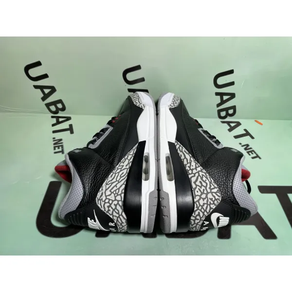 Uabat Jordan 3 Retro Black Cement (2018),854262-001