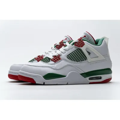 Uabat Air Jordan 4 Retro White Green Red,AQ3816-063 02