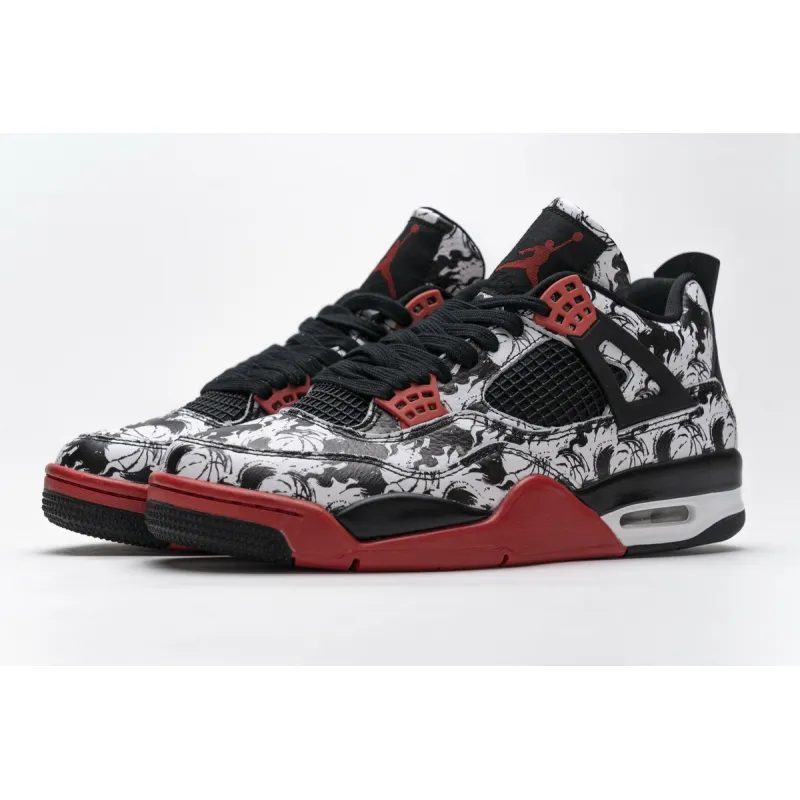 Uabat Jordan 4 Retro Tattoo (2018),BQ0897-006