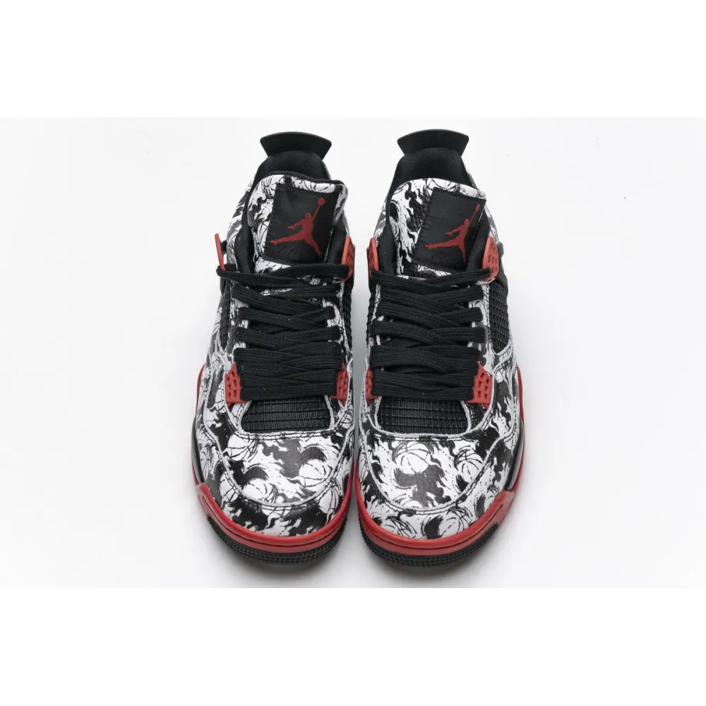 Uabat Jordan 4 Retro Tattoo (2018),BQ0897-006