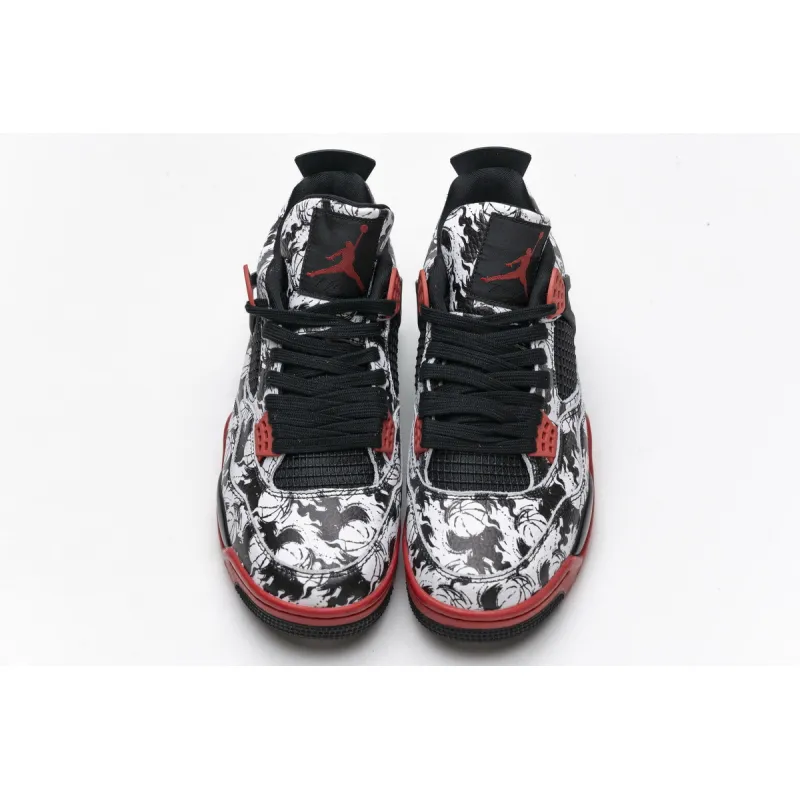 Uabat Jordan 4 Retro Tattoo (2018),BQ0897-006