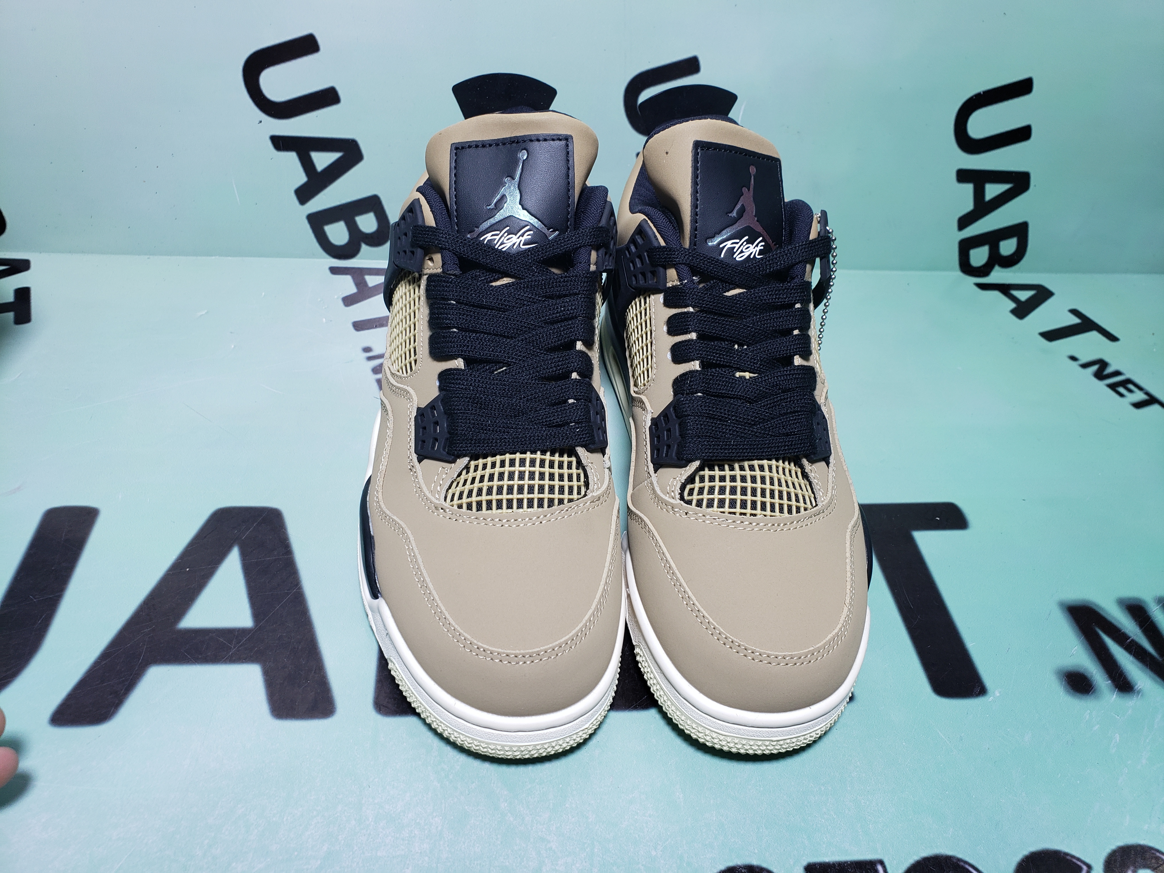 Uabat Jordan 4 Retro Fossil (W),AQ9129-200