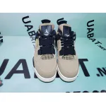 Uabat Jordan 4 Retro Fossil (W),AQ9129-200