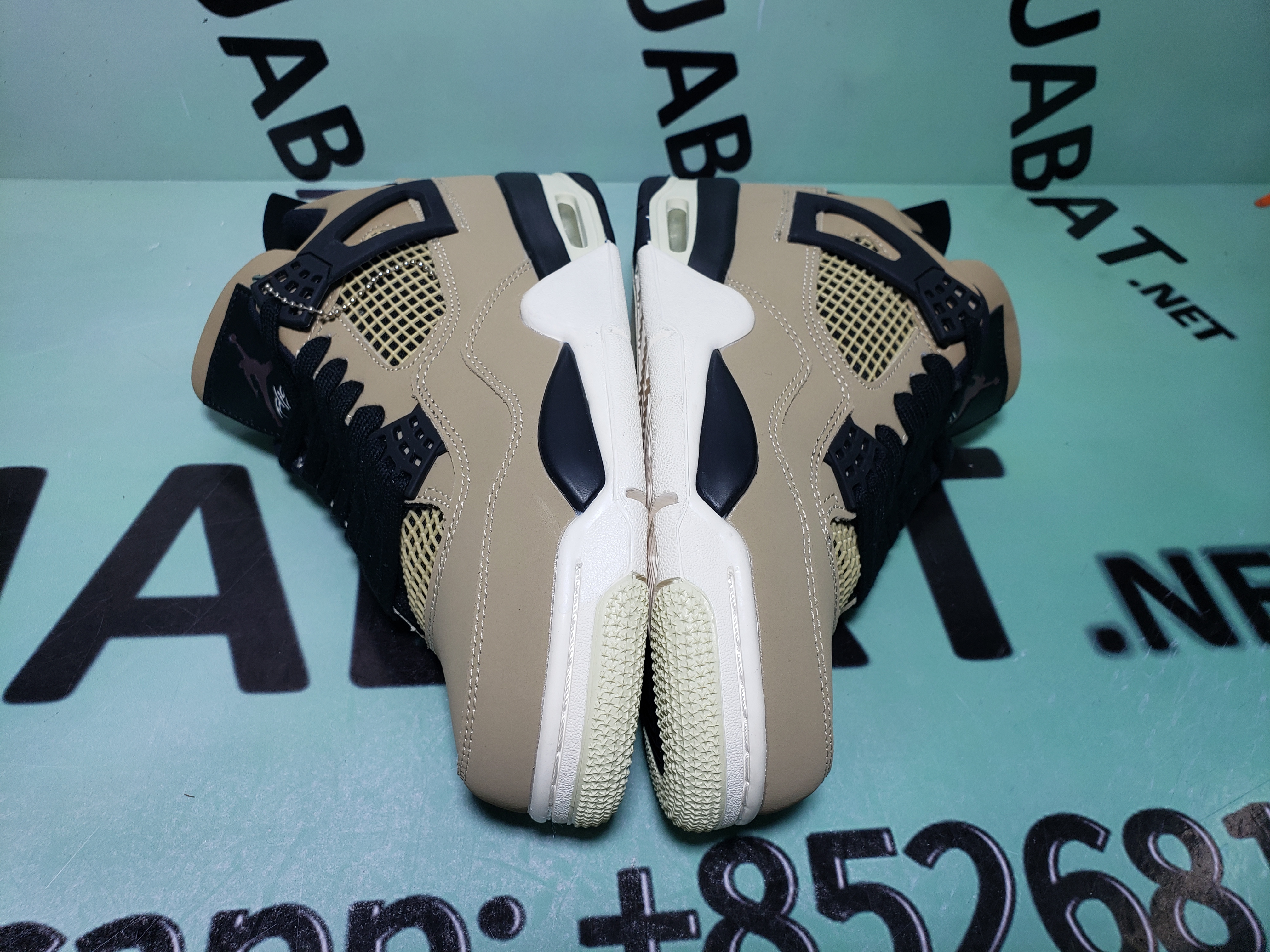 Uabat Jordan 4 Retro Fossil (W),AQ9129-200