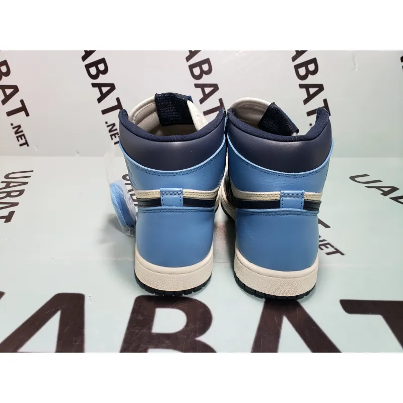 OG Jordan 1 Retro High Obsidian UNC,555088-140