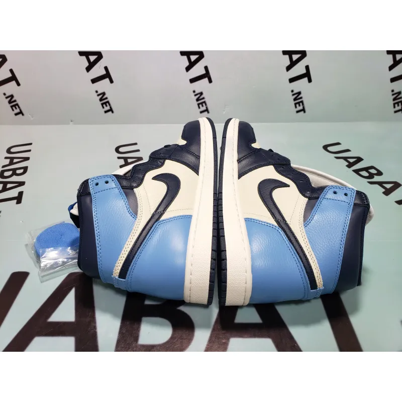 OG Jordan 1 Retro High Obsidian UNC,555088-140