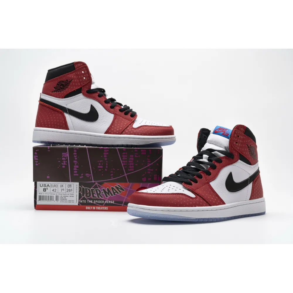 Og Jordan 1 Retro High Spider-Man Origin Story,555088-602