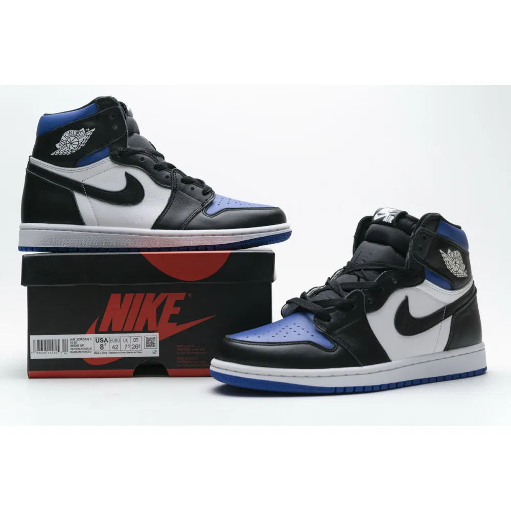 OG Jordan 1 Retro High Royal Toe,555088 041