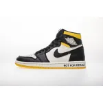 OG Jordan 1 Retro High "Not for Resale" Varsity Maize ,861428-107