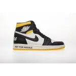 OG Jordan 1 Retro High "Not for Resale" Varsity Maize ,861428-107