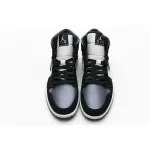 OG Air Jordan 1 Mid SE Satin Smoke Grey ,852542-011