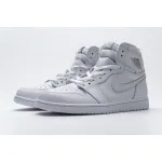 OG Air Jordan 1 Retro Mid GS Pure Platinum,554725-109