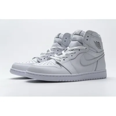OG Air Jordan 1 Retro Mid GS Pure Platinum,554725-109 02