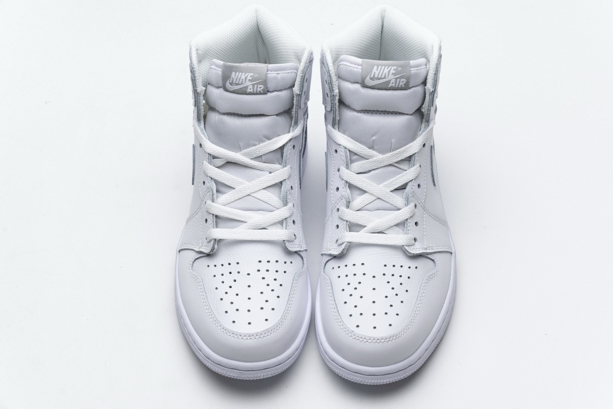 OG Air Jordan 1 Retro Mid GS Pure Platinum,554725-109