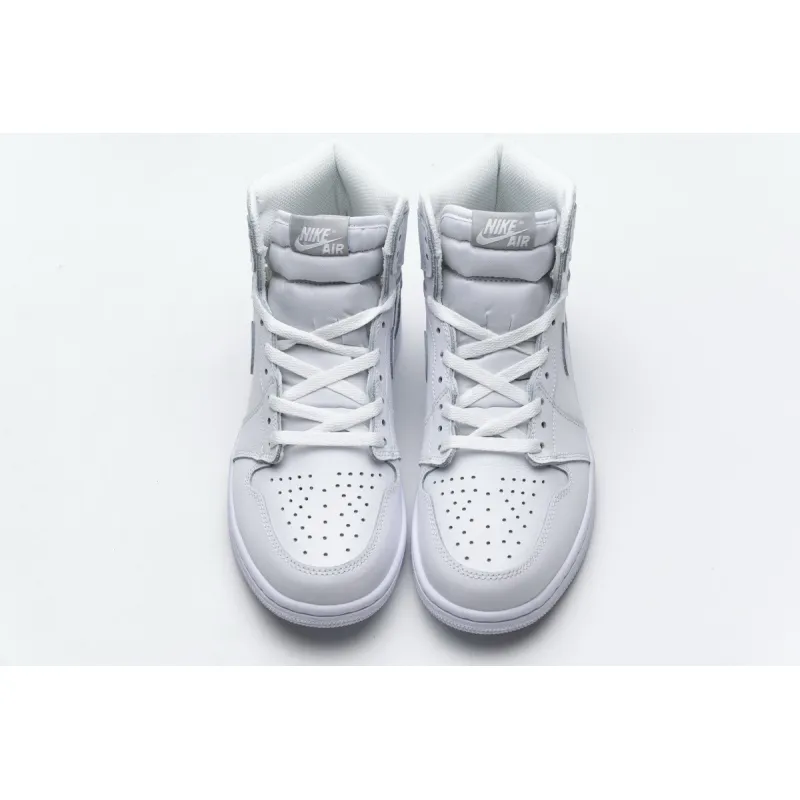 OG Air Jordan 1 Retro Mid GS Pure Platinum,554725-109