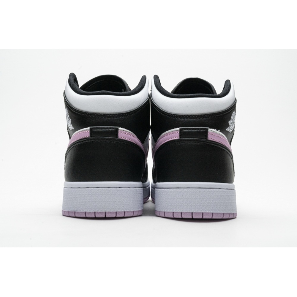 OG Air Jordan 1 Mid White Black Light Arctic Pink,555112-103