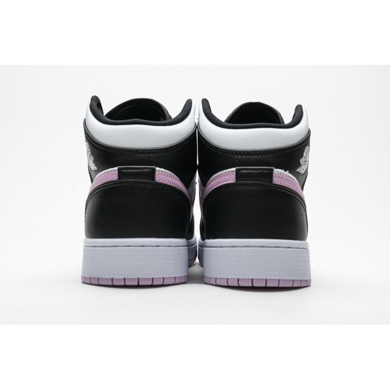 OG Air Jordan 1 Mid White Black Light Arctic Pink,555112-103