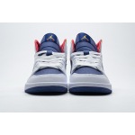 OG Air Jordan 1 Mid Royal Blue Laser Orange,554724-131