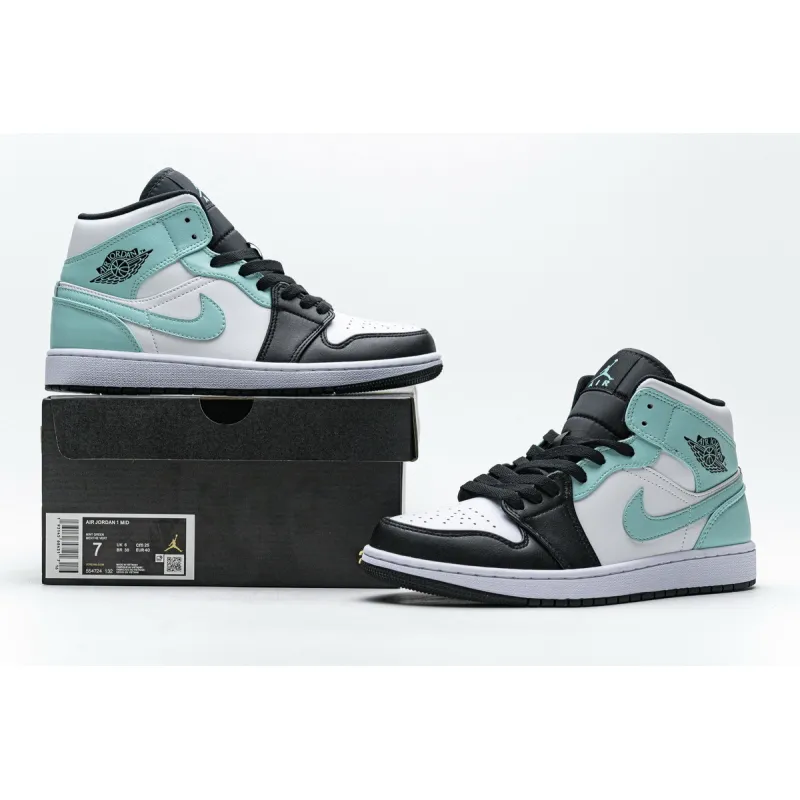 OG Air Jordan 1 Mid Island Green,554724-132