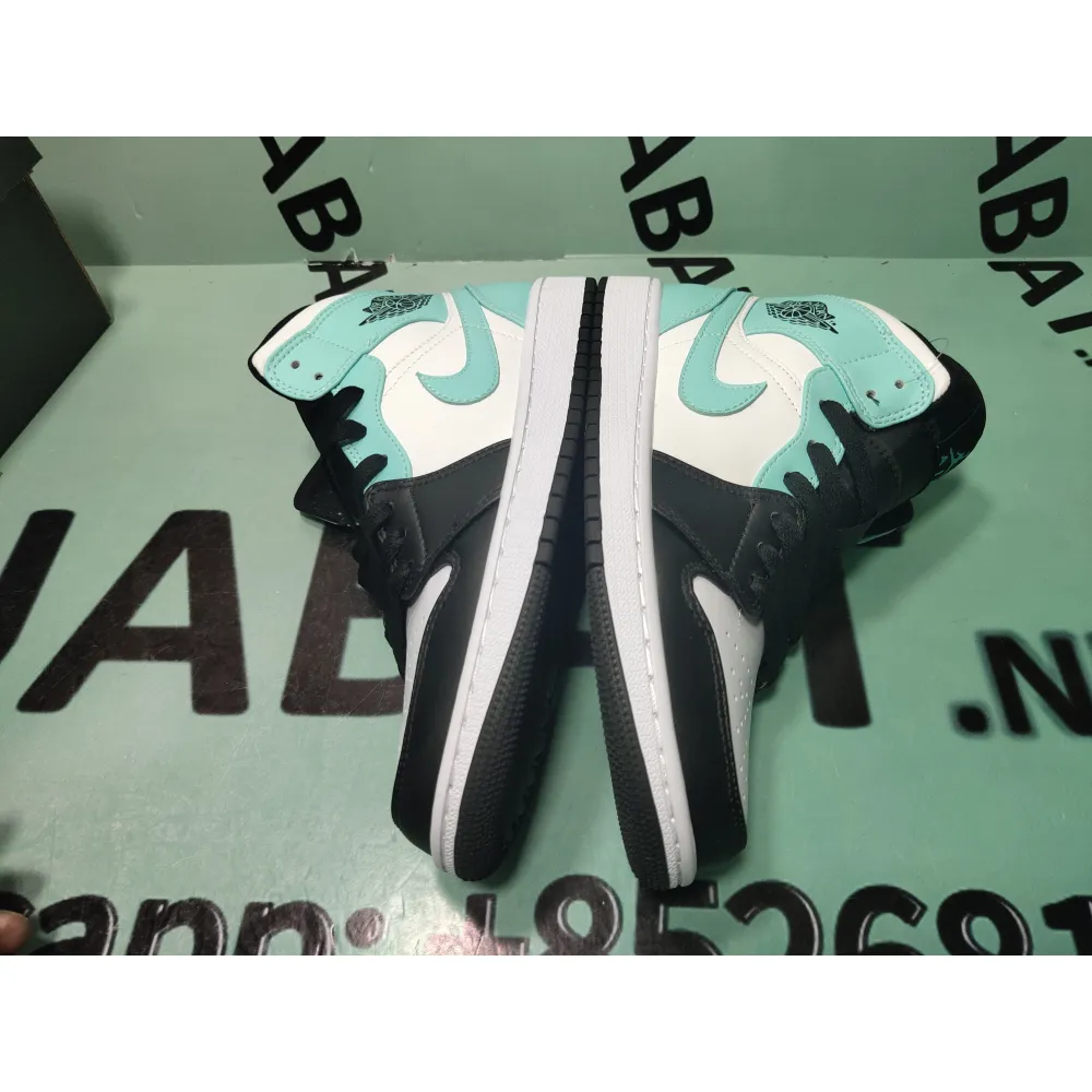 OG Air Jordan 1 Mid Island Green,554724-132