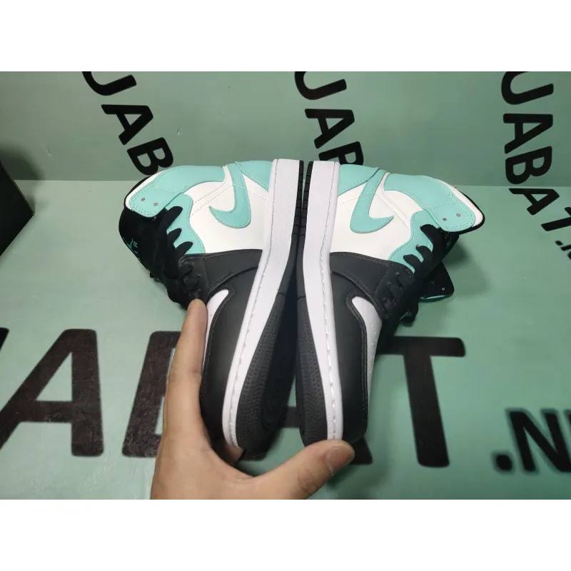OG Air Jordan 1 Mid Island Green,554724-132