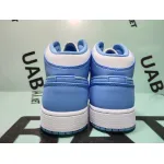 OG Air Jordan 1 Mid UNC,554724-106