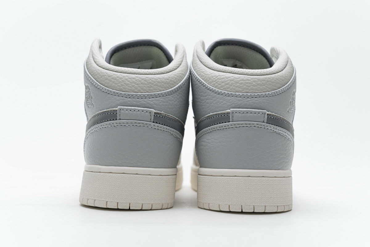 OG AirJordan 1 Mid Light Bone Grey , 582542-003