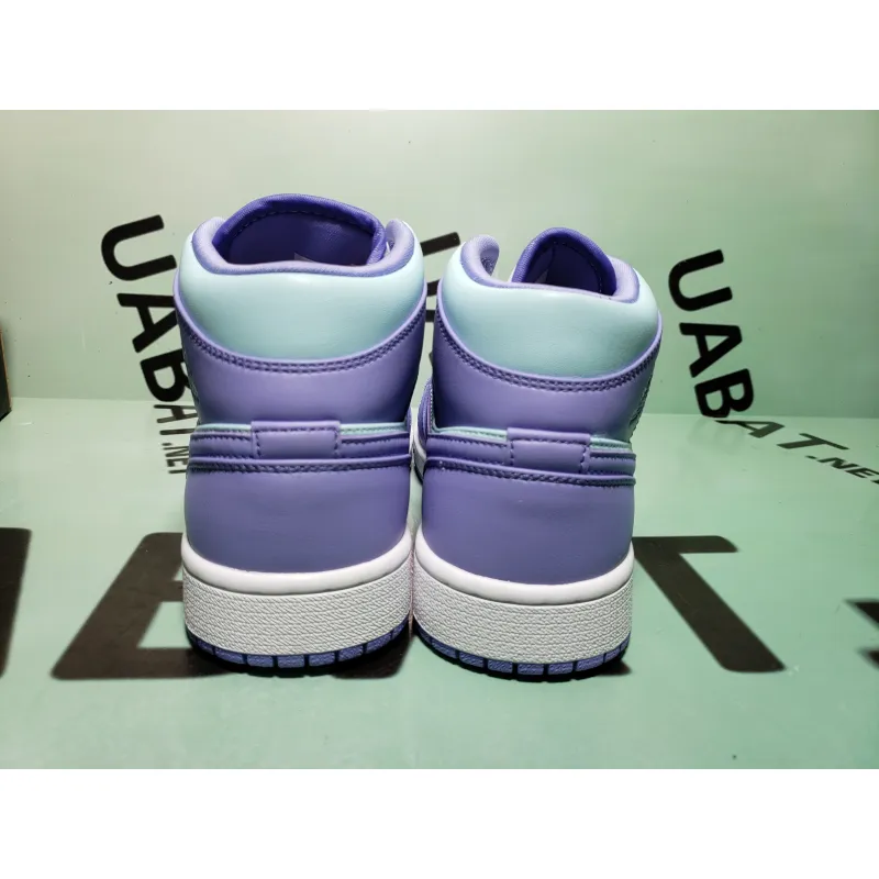 OG AirJordan 1 Mid Purple Aqua (GS) , 554725-500