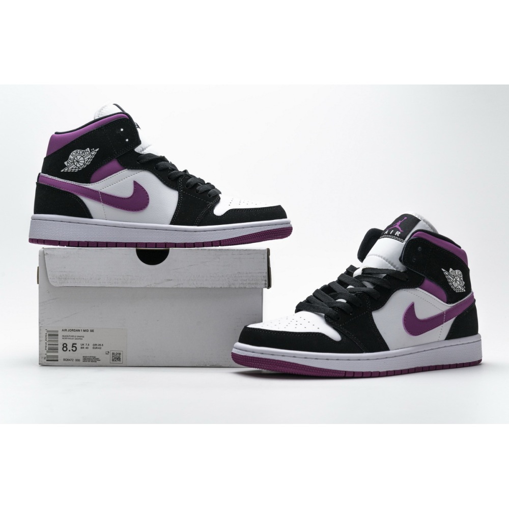 OG AirJordan 1 Mid Magenta (W) , BQ6472-005