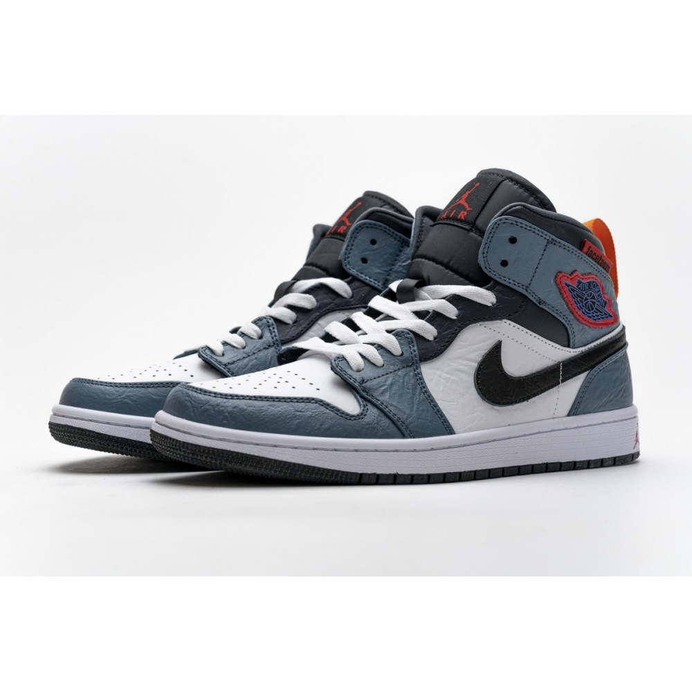 OG Air Jordan 1 Mid Fearless Facetasm , CU2802-100
