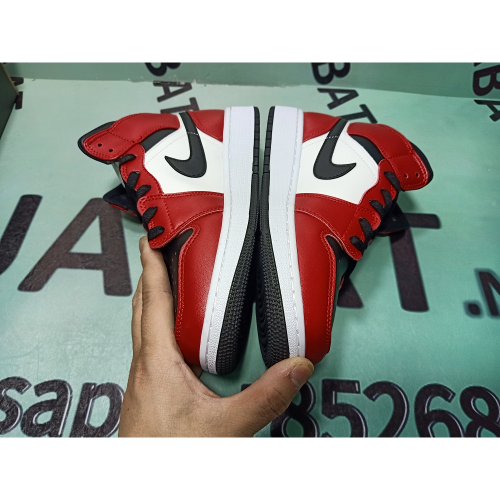 OG Air Jordan 1 Mid Gym Red, 554725-069