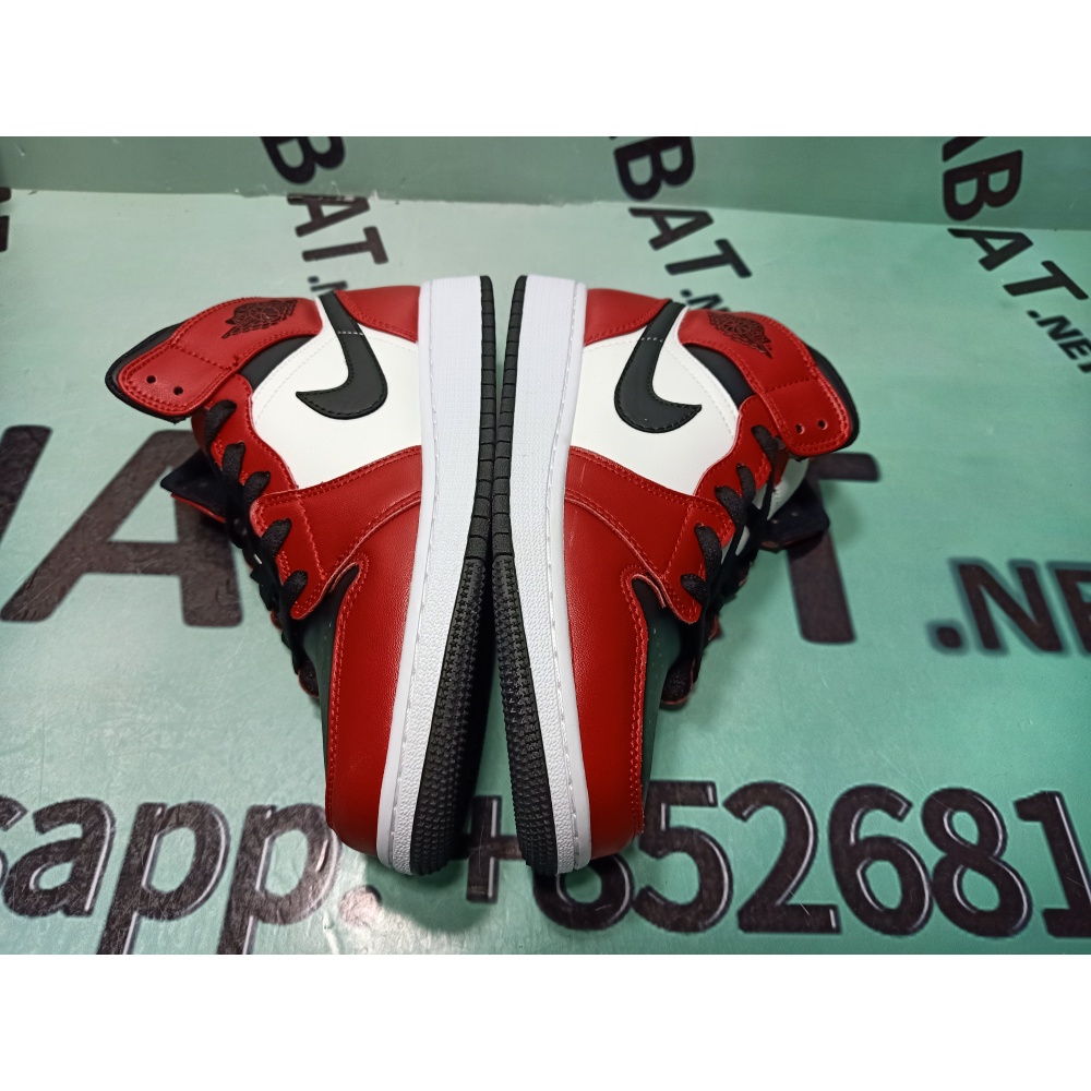 OG Air Jordan 1 Mid Gym Red, 554725-069