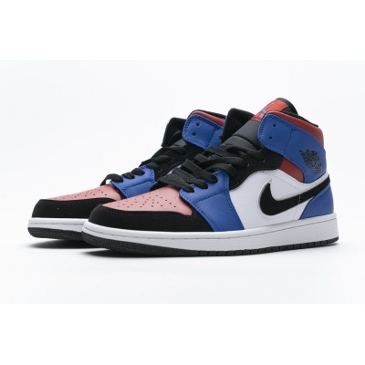 OG Air Jordan 1 Mid Top 3, 554724-124 02