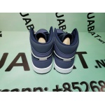 OG Air Jordan 1 Mid Obsidian Sanded Purple, 554724-445