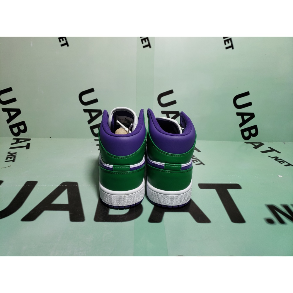 OG Air Jordan 1 Mid Incredible Hulk , 554725-300
