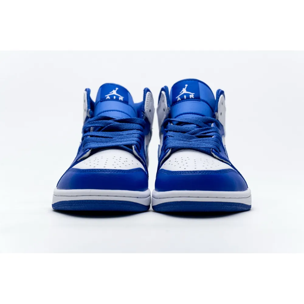 OG Air Jordan 1 Mid Hyper Royal, 554724-114