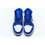 OG Air Jordan 1 Mid Hyper Royal, 554724-114