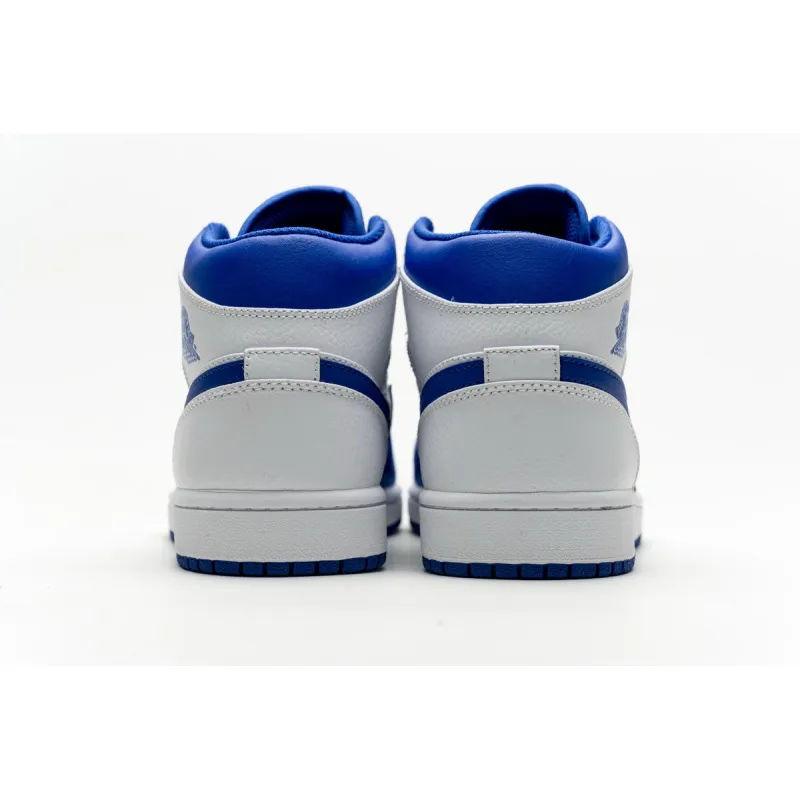 OG Air Jordan 1 Mid Hyper Royal, 554724-114