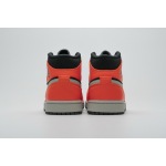OG Air Jordan 1 Mid Black Cone, 554724-062