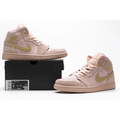 OG Air Jordan 1 Mid Coral Gold,  852542-600 01