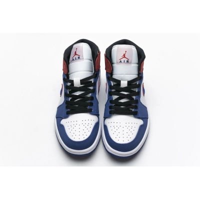 OG Air Jordan 1 Mid Multi-Color Swoosh,  852542-146 02