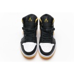 OG Air Jordan 1 Mid Laser Orange Black (W),  CV5276-107