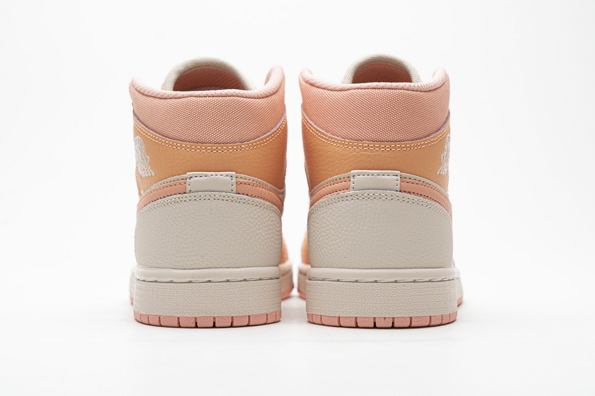 OG Air Jordan 1 Mid Apricot Orange (W),  DH4270-800