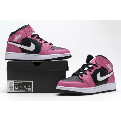 OG Air Jordan 1 Mid Pinksicle (GS),  555112-002 01